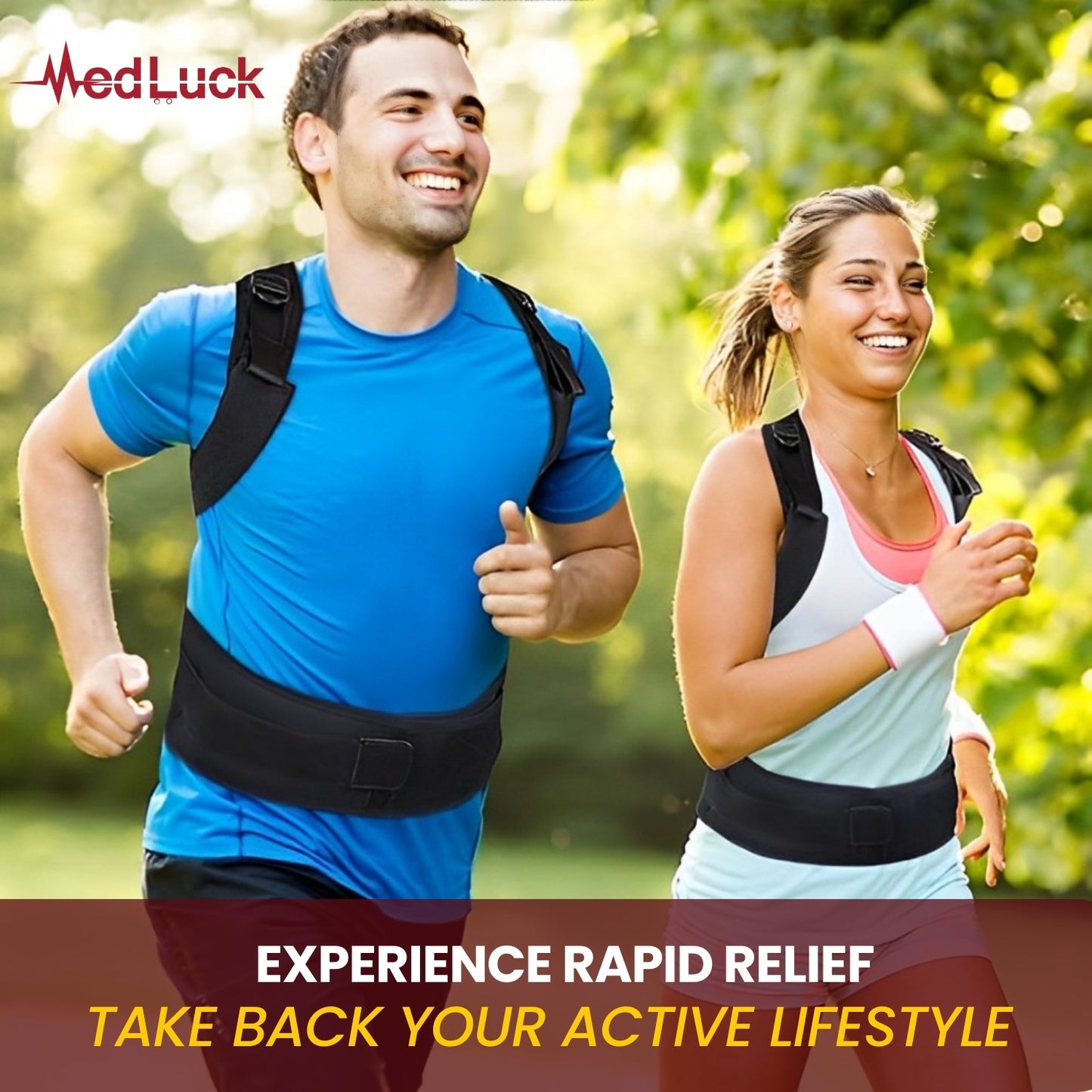Medluck's Standard Quality Back Posture Corrector Belt