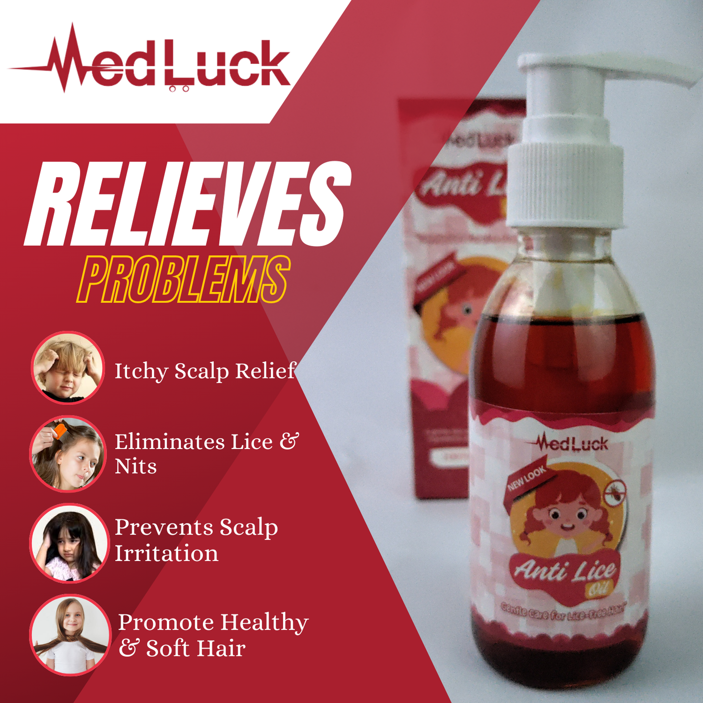 Medluck Organic Anti lice Oil