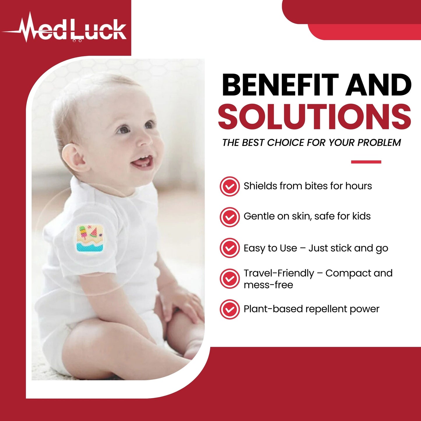 New Adult Children Cartoon Mosquito Repellent Patch Mint Extract Prevent Insects