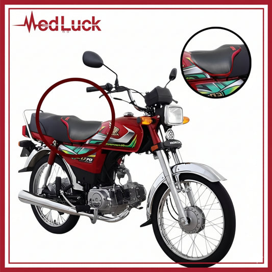 CloudSoft Memory Foam Bike Seat Cushion - Pain Relief & Enhanced Comfort