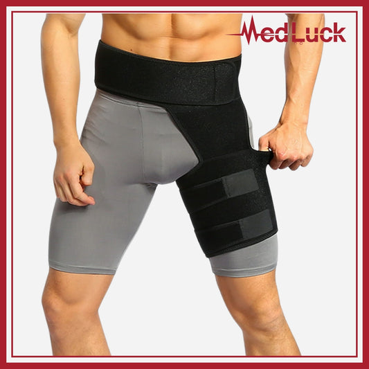Medluck's Premium Sciatica Nerve Pain Relief Thigh Compression Brace