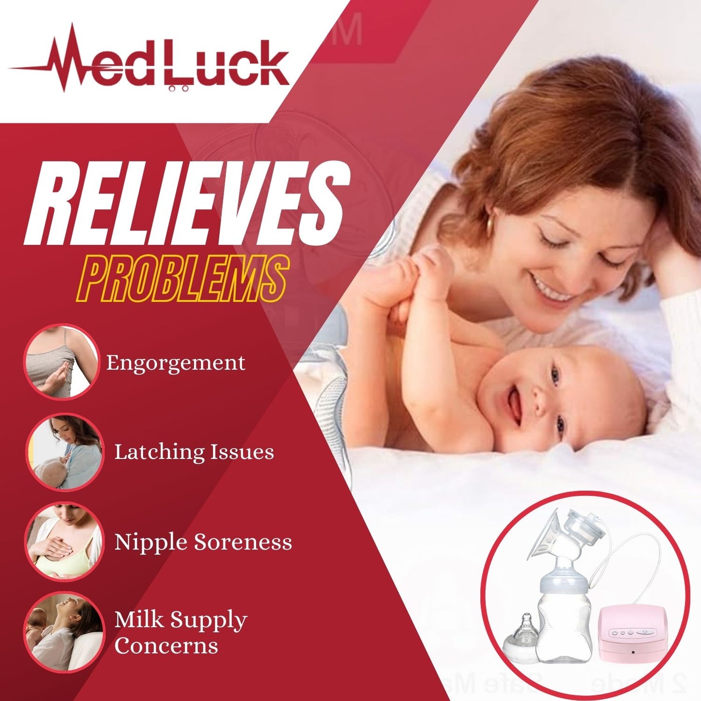 Medluck's Electric Smart Breast Pump