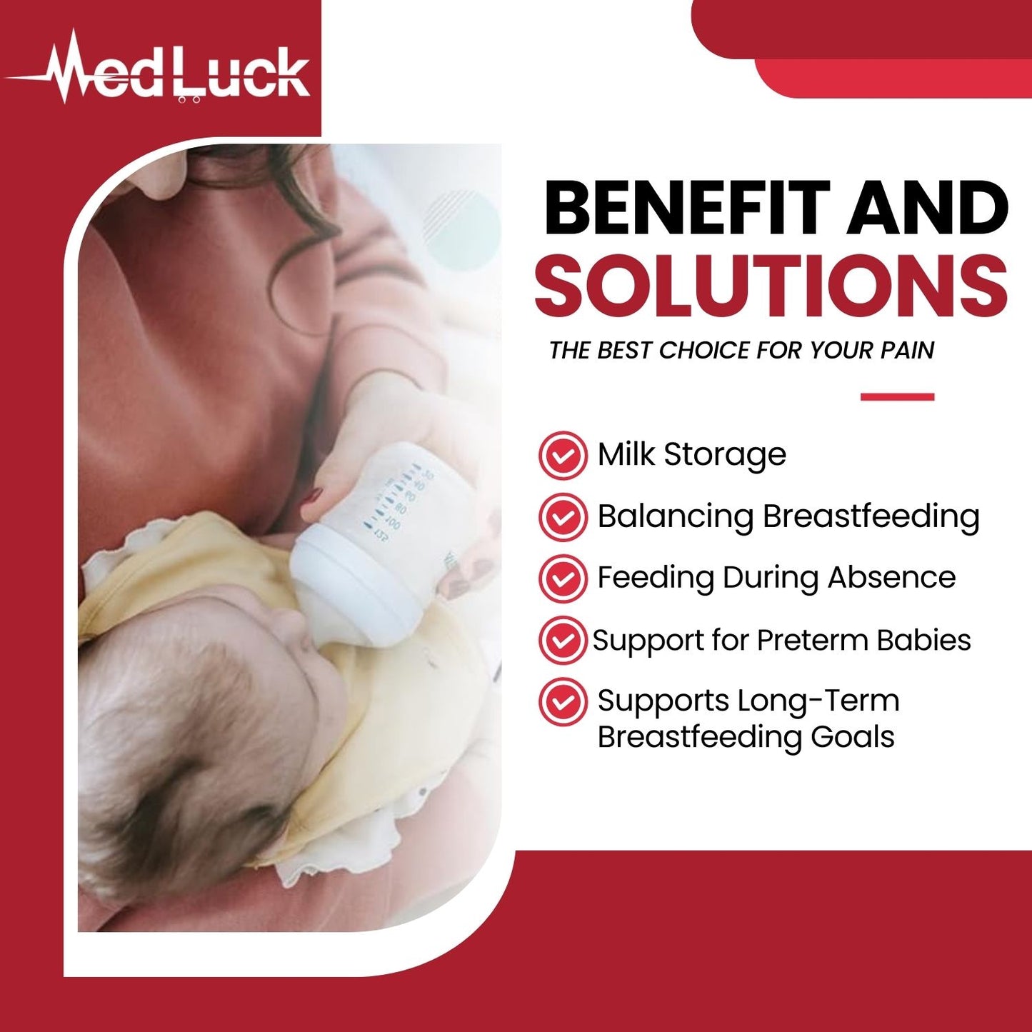 Medluck's Electric Smart Breast Pump