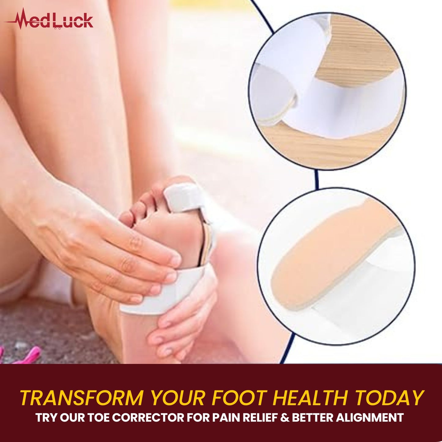 Medluck's Adjustable Bunion Splint