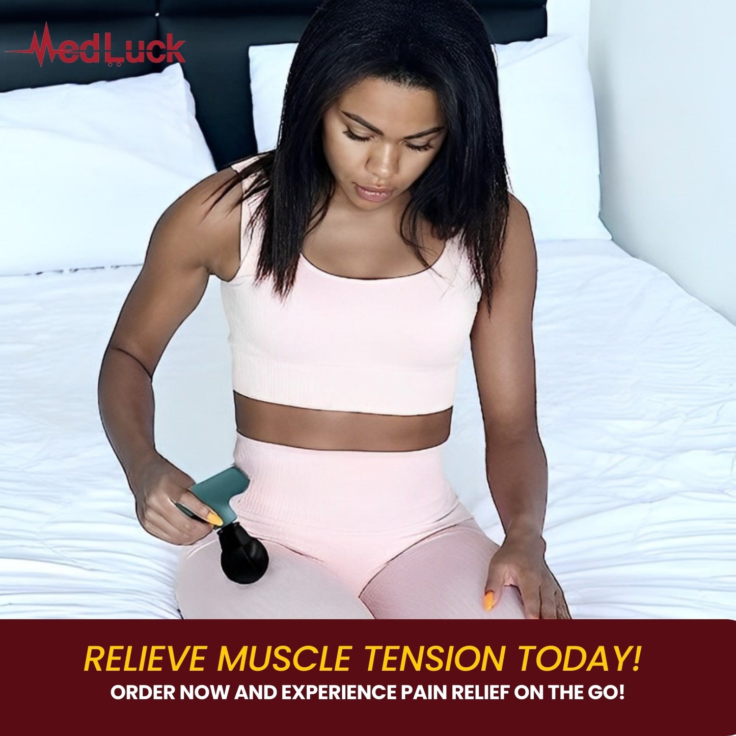 Medluck's Mini Fascial Gun Deep Muscle Massager