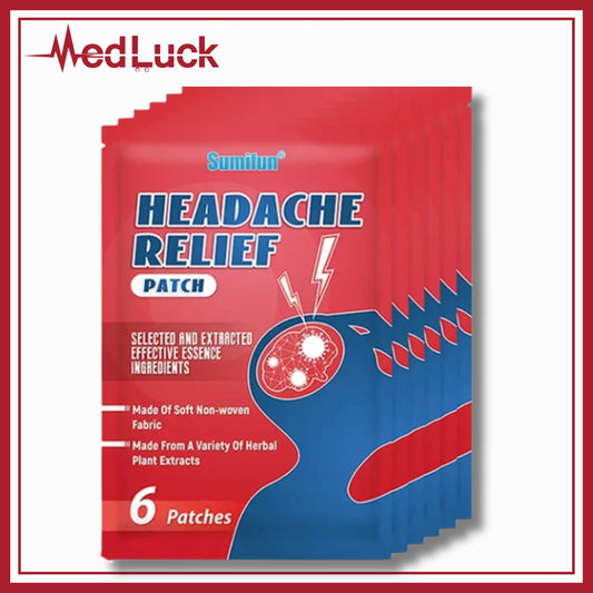 Natural Headache Relief Patches – Instant Cooling Therapy for Pain & Stress
